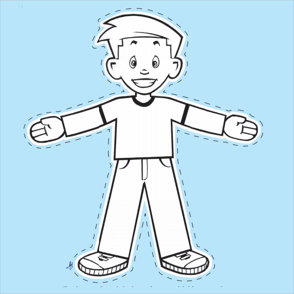Flat Stanley Templates Free Word Templates