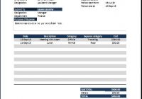 Expense Claim Form