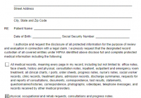 Generic Medical Records Release Form