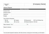 PTO Request Form